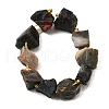 Raw Rough Natural African Bloodstone Beads Strands G-Z087-B07-3