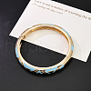 Brass Enamel Bangles for Women QI8759-7-1