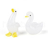 2Pcs Handmade Lampwork Duck Display Decorations LAMP-T023-20-1
