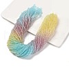 Transparent Painted Glass Beads Strands X1-DGLA-A034-T2mm-A15-1