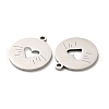 Non-Tarnish 316L Surgical Stainless Steel Pendants STAS-F302-10P-01-2