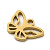 Ion Plating(IP) 316 Surgical Stainless Steel Charms STAS-Q314-12G-2