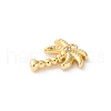 Brass Pave Clear Cubic Zirconia Pendants KK-V016-01G-2