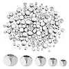 AHADERMAKER 150Pcs 5 Styles 304 Stainless Steel Beads STAS-GA0001-69-1