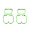 Spray Painted Alloy Pendents PALLOY-F278-01E-2