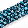 Baking Painted Glass Beads Strands X1-DGLA-N003-10mm-A08-1