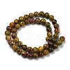 Natural Larvikite Beads Strands G-E443-A38-2