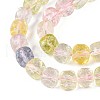 K9 Glass Beads Strands GLAA-N014-8x8mm-01-3