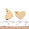 Ion Plating(IP) 304 Stainless Steel Stamping Blank Tag Charms STAS-I311-19G-4