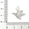Natural Cultured Freshwater Pearl & Brass Pendants KK-U062-03P-3