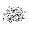 Opaque Acrylic Enamel Beads OACR-A038-02-1