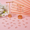 Beebeecraft 50Pcs 304 Stainless Steel Leverback Earring Findings STAS-BBC0005-30-4