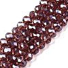 Electroplate Glass Beads Strands EGLA-A044-T8mm-A13-1