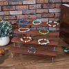 4-Tier Wood Acrylic Organizer Display Riser Rack ODIS-WH0070-13B-5
