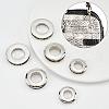 WADORN 18Pcs 3 Style Alloy Grommet Eyelet Findings FIND-WR0006-18P-6