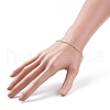 Natural Peridot Beaded Stretch Bracelet BJEW-JB08484-02-3
