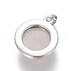 Natural Rose Quartz Pendants G-L512-B19-3