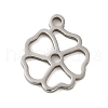 Non-Tarnish 304 Stainless Steel Charms STAS-S123-01P-08-1