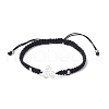 Braided Nylon Cord Adjustable Bracelets BJEW-JB11597-01-2