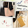 Gorgecraft 2Pcs Resin Beaded Mobile Phone Lanyard Wrist Strap HJEW-GF0001-47A-5