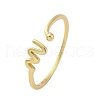 925 Sterling Silver Cuff Rings for Women RJEW-U046-05G-2