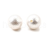 Electroplate Shell Pearl Beads BSHE-K016-12mm-1
