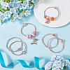 SUNNYCLUE 6Pcs Brass European Style Bracelet Making PPJ-SC0001-01C-4