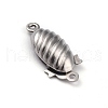 Non-Tarnish 304 Stainless Steel Box Clasps STAS-H151-16P-2