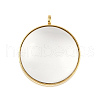 Ion Plating(IP) 304 Stainless Stee Locket Pendants STAS-S132-15G-01-1