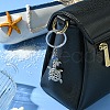 Alloy Rhinestone Keychain KEYC-YW00072-6