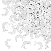 Unicraftale Stainless Steel Moon Pendants STAS-UN0001-55P-1