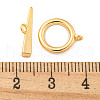 Brass Toggle Clasps KK-A223-27G-6