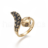 304 Stainless Steel Finger Rings RJEW-G095-05AG-1
