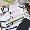 Gorgecraft 50Pcs 5 Styles Anti-Lost Silicone Pendant SIL-GF0001-34-4