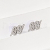 304 Stainless Steel Stud Earrings EJEW-Z089-26P-3