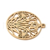 304 Stainless Steel Pendants STAS-V016-14G-2
