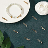 Beebeecraft 10Pcs Brass Pave Clear Cubic Zirconia Hook and S-Hook Clasps KK-BBC0012-47-4