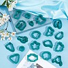 Plastic Clay Cutter Sets TOOL-WH0155-19-4