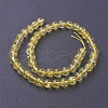 Citrine Beads Strands X-G-C076-8mm-6A-2