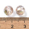 AB Color Plated Glass Beads EGLA-P059-02A-AB02-3