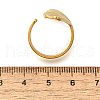 304 Stainless Steel Open Cuff Rings RJEW-M072-09G-3