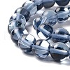 Synthetic Moonstone Beads Strands G-E573-02C-30-4