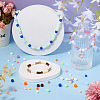  800Pcs 8 Colors Frosted Opaque Acrylic Beads OACR-TA0001-51-6