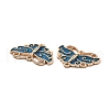 Zinc Alloy Enamel Chandelier Component Links ENAM-Q501-03LG-01-3