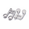 Non-Tarnish 304 Stainless Steel Pendants STAS-F249-37P-2