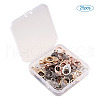 Alloy Rhinestone Lobster Claw Clasps KK-KS0001-11-3