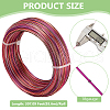 BENECREAT 1 Roll Gradient Color Aluminum Wire AW-BC0003-38B-2