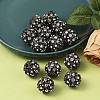 Alloy Rhinestone Beads RB-D260-B-4
