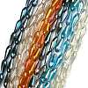 Electroplate Glass Beads Strands EGLA-L015-HP-B-1