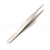 Tarnish Resistant 201 Stainless Steel Beading Tweezers TOOL-R017-02-2
